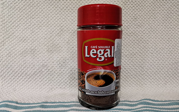 Café Soluble Legal mezclado con Caramelo : México